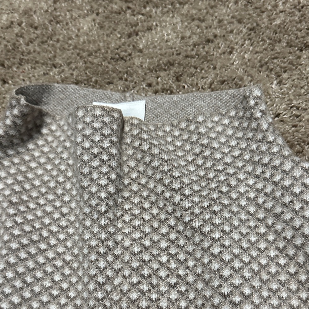 Max Studio Patterned Poncho - Picture 2 of 3